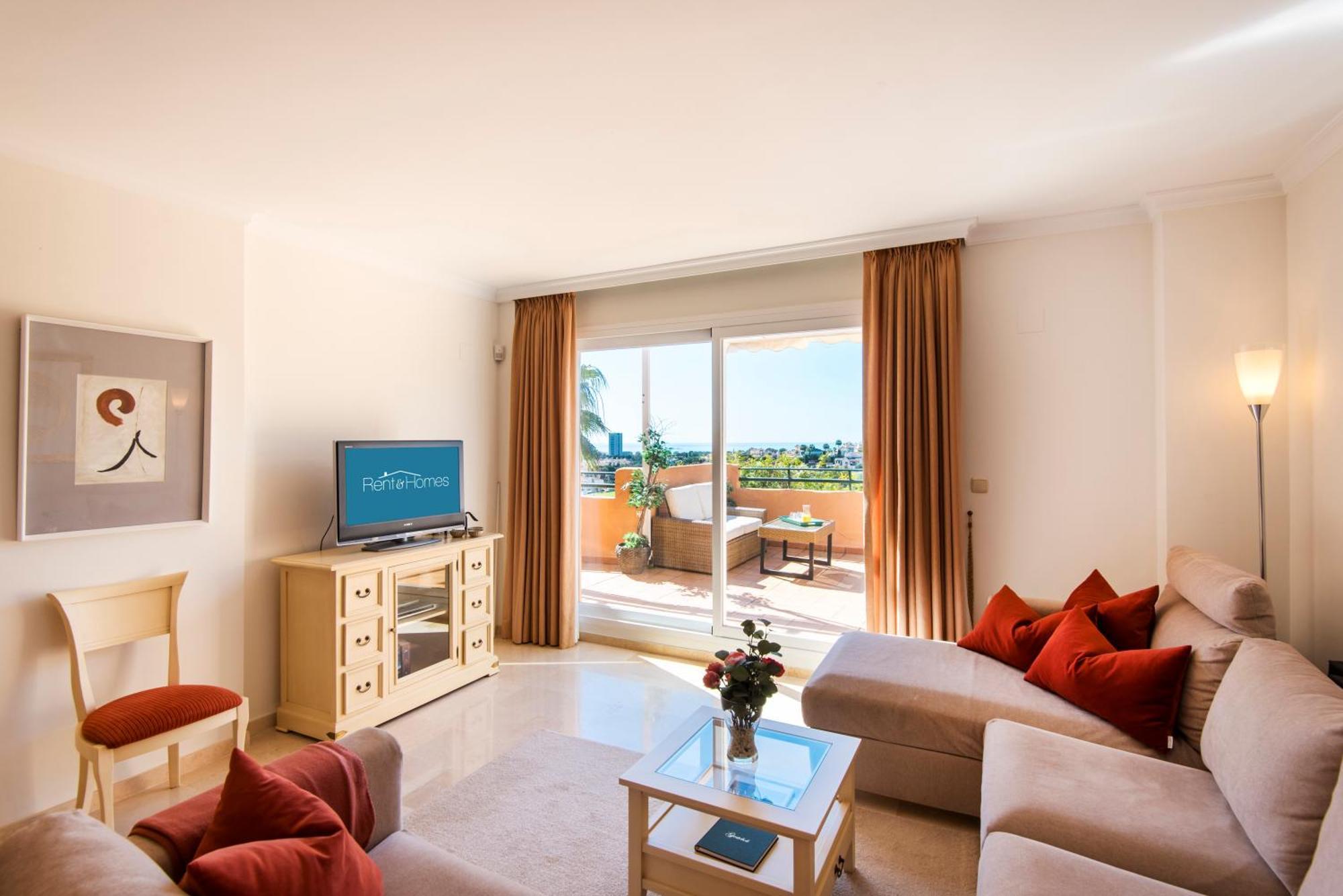 Rentandhomes Penthouse Elviria Golf Marbella Exterior foto
