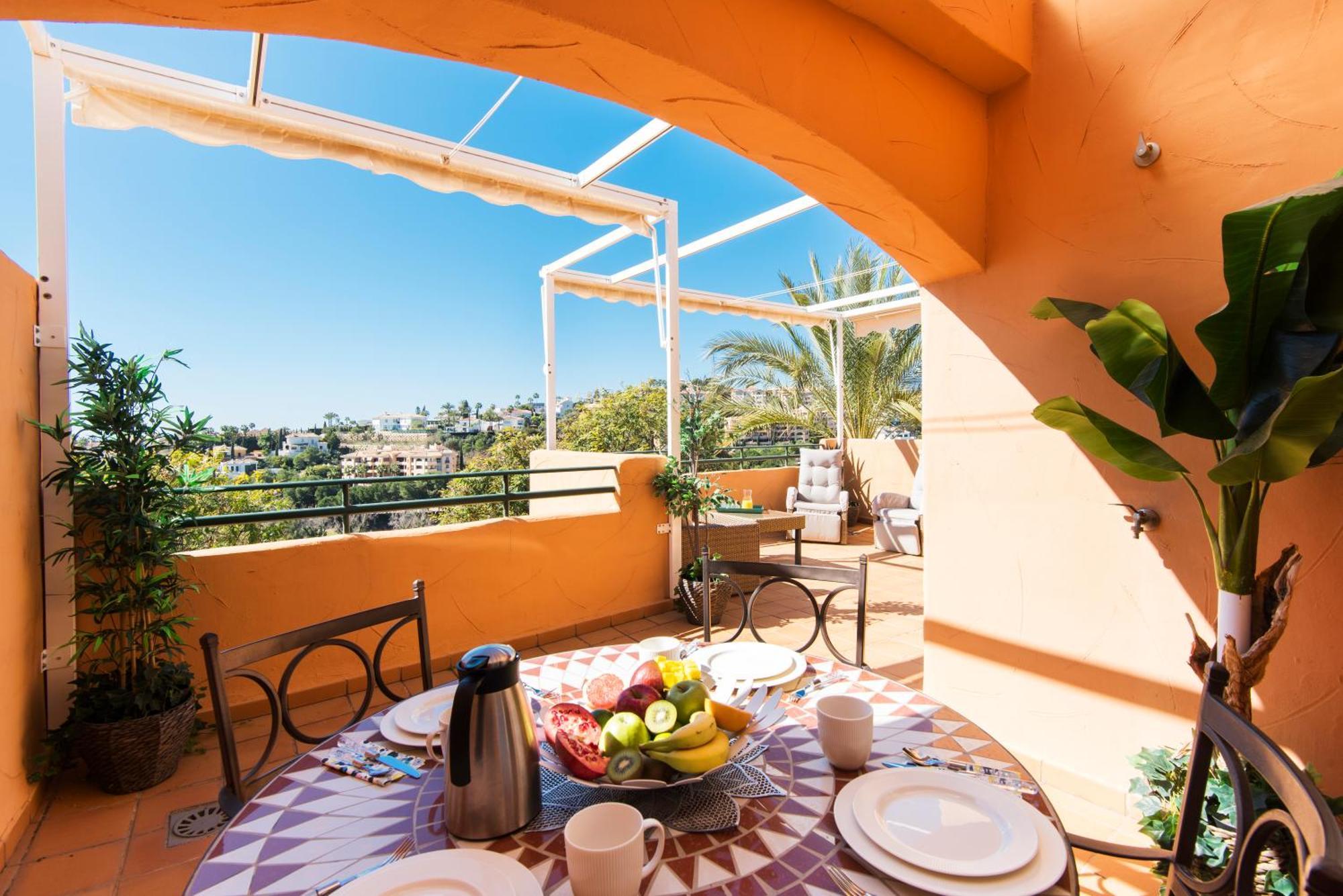 Rentandhomes Penthouse Elviria Golf Marbella Exterior foto