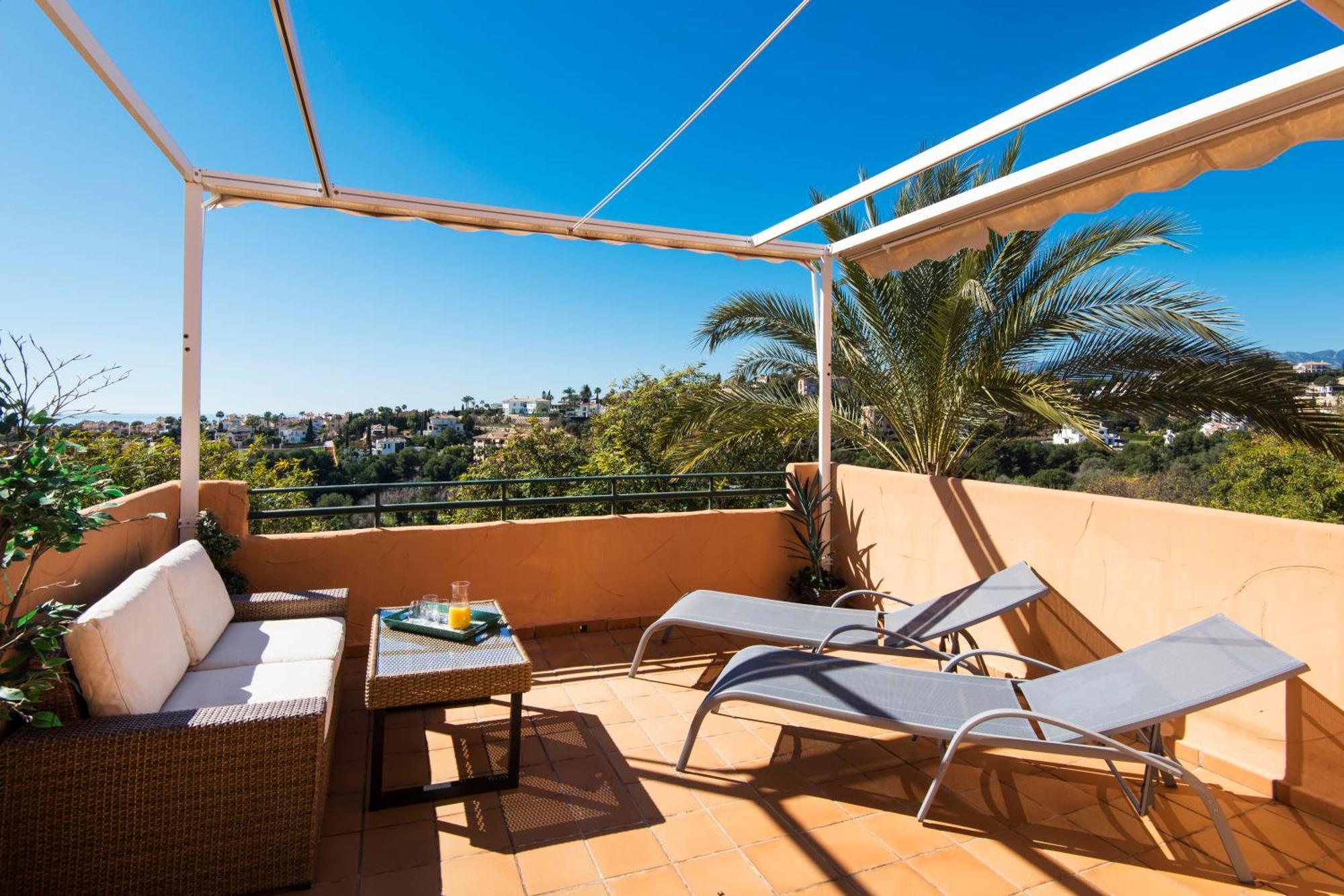 Rentandhomes Penthouse Elviria Golf Marbella Exterior foto