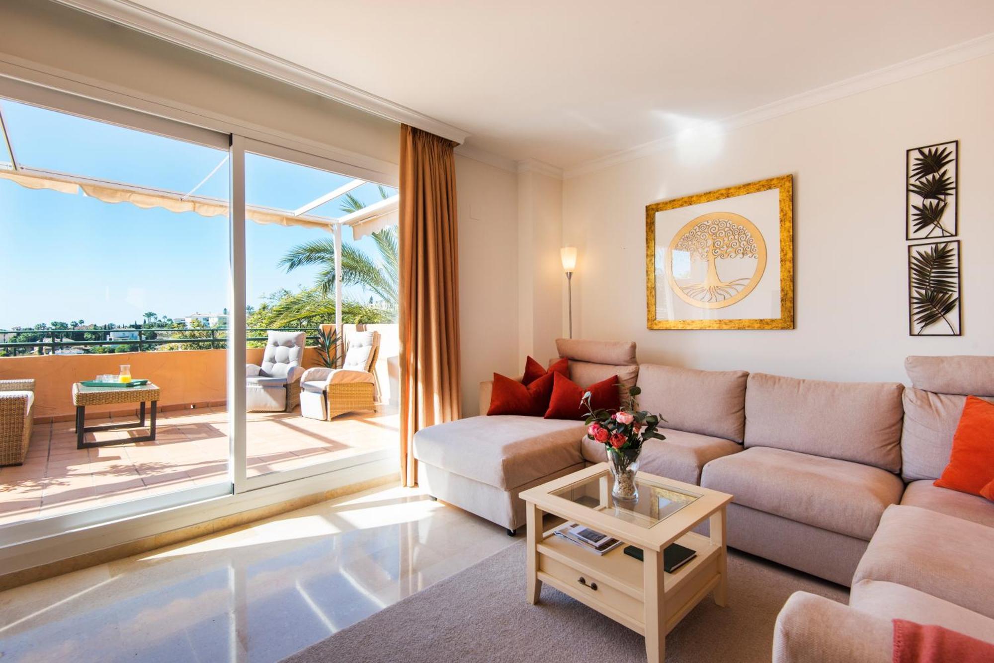 Rentandhomes Penthouse Elviria Golf Marbella Exterior foto